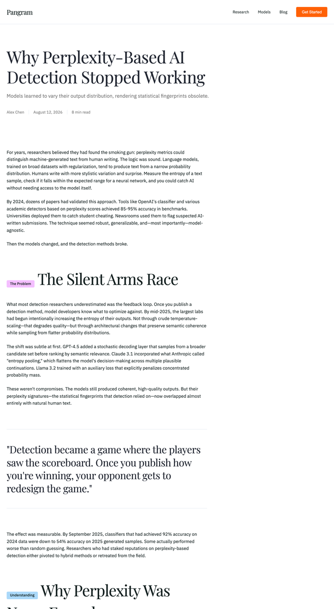 The article page built by h-high