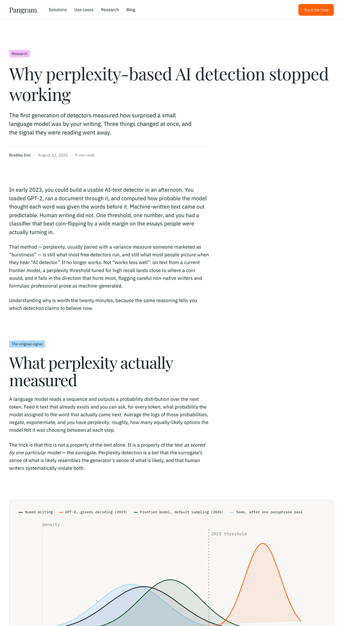 The article page built by o-high